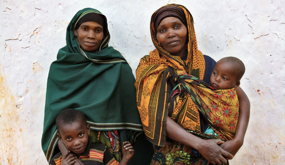 Women with children